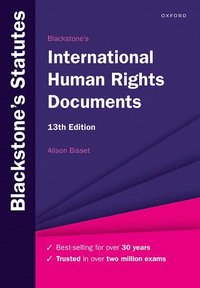 bokomslag Blackstone's International Human Rights Documents