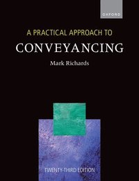 bokomslag A Practical Approach to Conveyancing