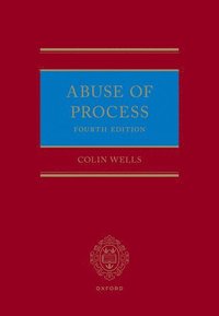 bokomslag Abuse of Process