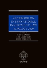 bokomslag Yearbook on International Investment Law & Policy 2020