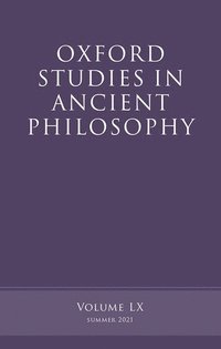 bokomslag Oxford Studies in Ancient Philosophy, Volume 60
