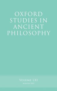 bokomslag Oxford Studies in Ancient Philosophy, Volume 61