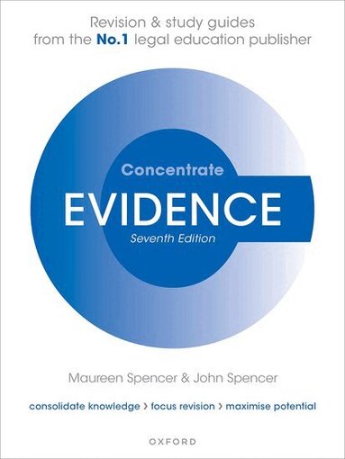 Maureen Spencer, John Spencer - Evidence Concentrate, Häftad