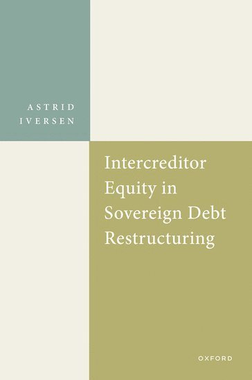 bokomslag Intercreditor Equity in Sovereign Debt Restructuring