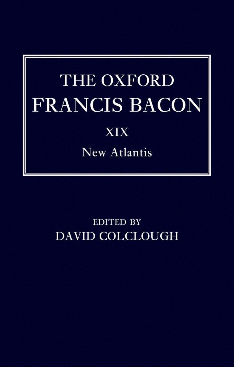 Oxford Francis Bacon XIX 1