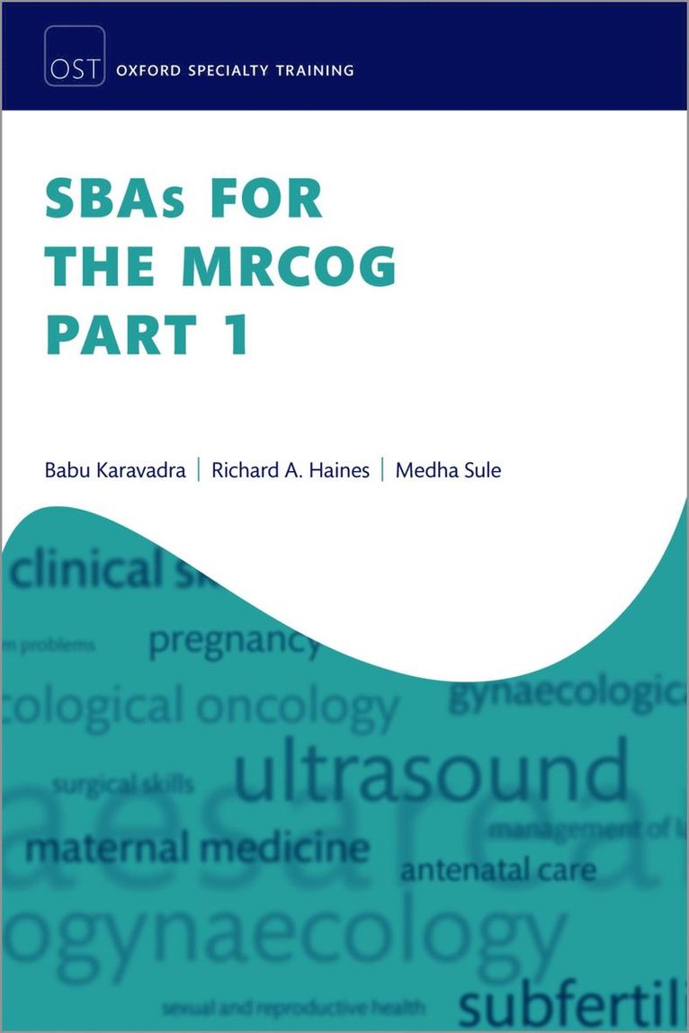 SBAs for the MRCOG Part 1 1