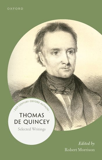 bokomslag Thomas De Quincey