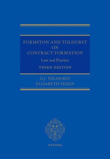 Furmston and Tolhurst on Contract Formation 1