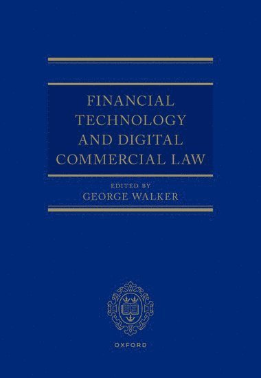 bokomslag Financial Technology and Digital Commercial Law