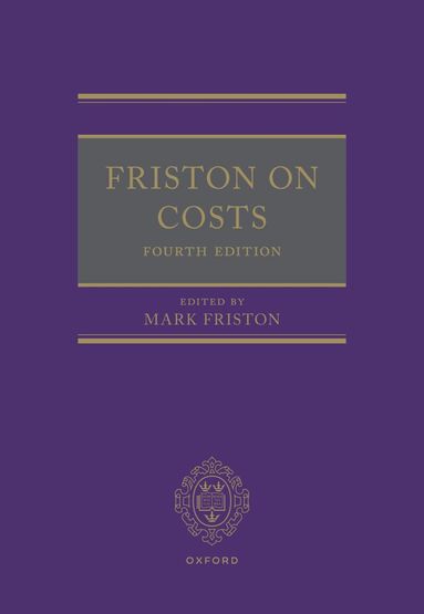 Mark Friston - Friston on Costs, Inbunden