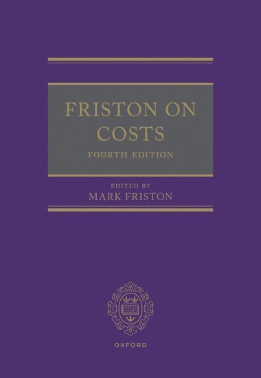 bokomslag Friston on Costs