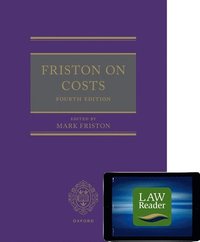 bokomslag Friston on Costs (book and digital pack)