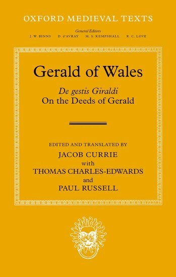 Jacob Currie - Gerald of Wales, Inbunden