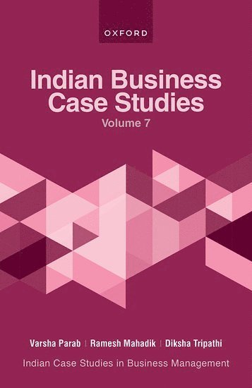 bokomslag Indian Business Case Studies Volume VII