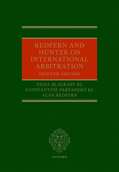 bokomslag Redfern and Hunter on International Arbitration