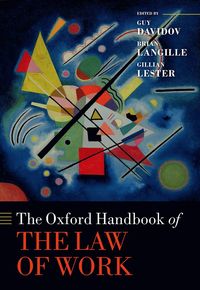 bokomslag The Oxford Handbook of the Law of Work