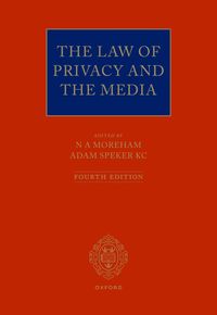 bokomslag The Law of Privacy and The Media