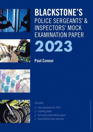 Blackstone's Police Sergeants' and Inspectors' Mock Exam 2023 1