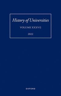 bokomslag History of Universities: Volume XXXV / 2