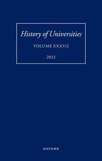 bokomslag History of Universities: Volume XXXV / 2