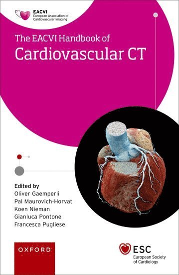 Oliver Gaemperli, Pál Maurovich- Horvat, Koen Nieman, Gianluca Pontone, Francesca Pugliese, Switzerland) Gaemperli, Oliver (Professor of Cardiology, Professor of Cardiology, HeartClinic Zurich AG, Hirslanden Hospital, Zurich, Hungary) Maurovich- Horvat, Pal (Professor of Cardiology and Radiology, Professor of Cardiology and Radiology, Medical Imaging Centre, Semmelweis University, Budapest, USA) Nieman, Koen (Professor in Cardiovascular Medicine and Radiology, Professor in Cardiovascular Medicine and Radiology, Stanford University School of Medicine, Division of Cardiovascular Medicine and Department of Radiology, Stanford, CA, Italy) Pontone, Gianluca (Director of Cardiovascular Imaging Department, Director of Cardiovascular Imaging Department, Department of Perioperative Cardiology and Cardiovascular Imaging, Centro Cardiologico Monzino IRCCS, Milan, UK) Pugliese, Francesca (Reader in Radiology (HCC) and Consultant in Advanced Cardiovascular Imaging, Reader in Radiology (HCC) and Consultant in Advanced Cardiovascular Imaging, Queen Mary University of London and St Bartholomew's Hospital, London - EACVI Handbook of Cardiovascular CT, Häftad