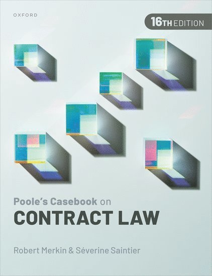Poole's Casebook on Contract Law 1