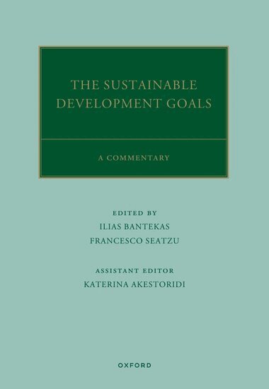 Ilias Bantekas, Francesco Seatzu - The UN Sustainable Development Goals, Inbunden