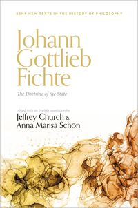 bokomslag Johann Gottlieb Fichte: The Doctrine of the State