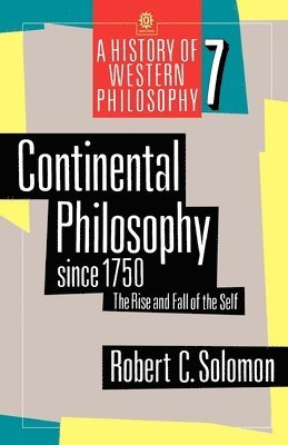 Continental Philosophy since 1750 1