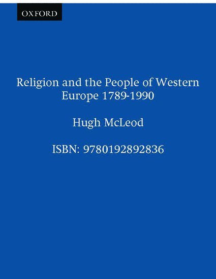 Religion and the People of Western Europe 1789-1990 1