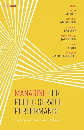 bokomslag Managing for Public Service Performance
