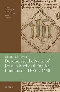 bokomslag Devotion to the Name of Jesus in Medieval English Literature, c. 1100 - c. 1530