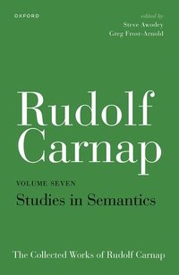 bokomslag Rudolf Carnap: Studies in Semantics