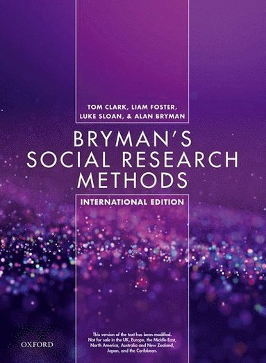 bokomslag Bryman's Social Research Methods 6E XE