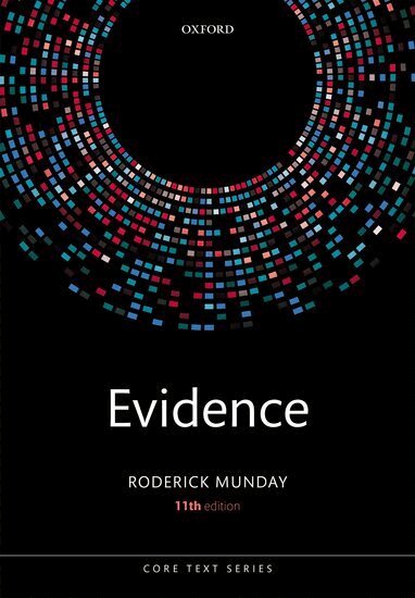Roderick Munday - Evidence, Häftad