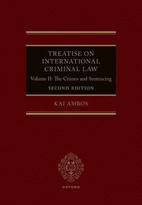 bokomslag Treatise on International Criminal Law