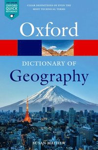 bokomslag A Dictionary of Geography
