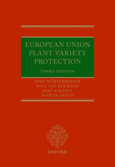 bokomslag European Union Plant Variety Protection
