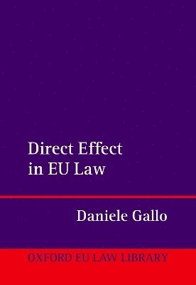 Direct Effect in EU Law 1