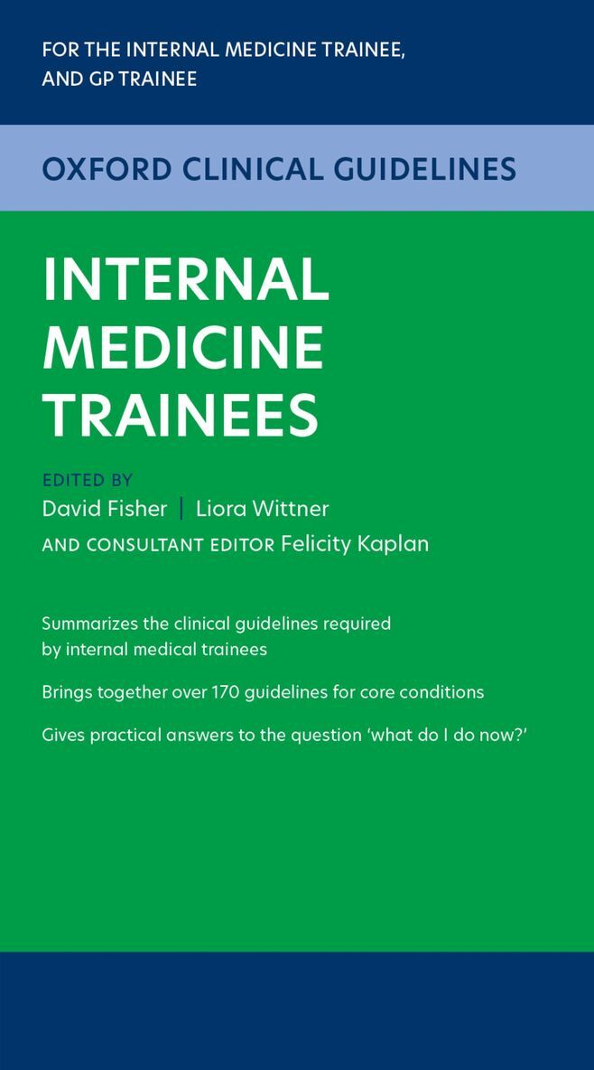 Oxford Clinical Guidelines: Internal Medicine Trainees, Häftad