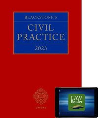 bokomslag Blackstone's Civil Practice 2023
