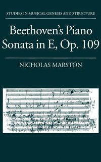 bokomslag Beethoven's Piano Sonata in E, Op. 109