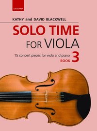 bokomslag Solo Time for Viola Book 3