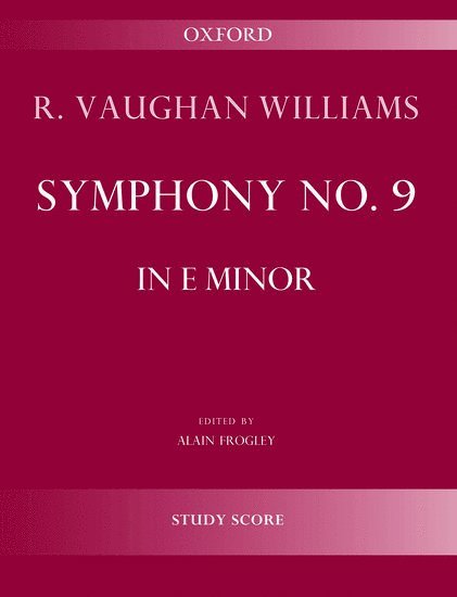 Alain Frogley - Symphony No. 9, Häftad