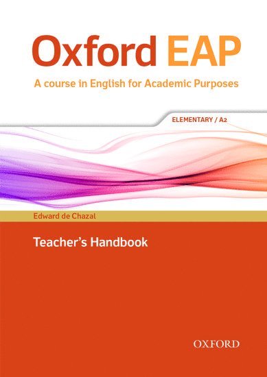 Oxford EAP: Elementary/A2: Teacher's Book, DVD and Audio CD Pack 1