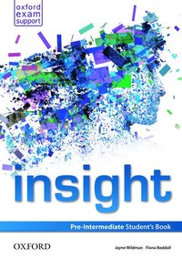 bokomslag insight: Pre-Intermediate: Student's Book