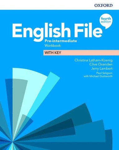 bokomslag English File: Pre-Intermediate: Workbook with Key