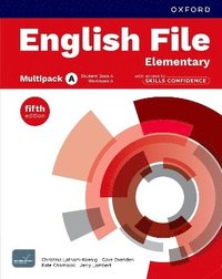 bokomslag English File fifth edition: Elementary: Student Book & Workbook with access to Skills Confidence multi-pack A