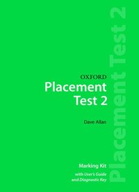 bokomslag Oxford Placement Tests 2: Marking Kit