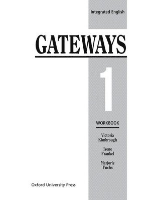bokomslag Integrated English: Gateways 1: 1 Workbook